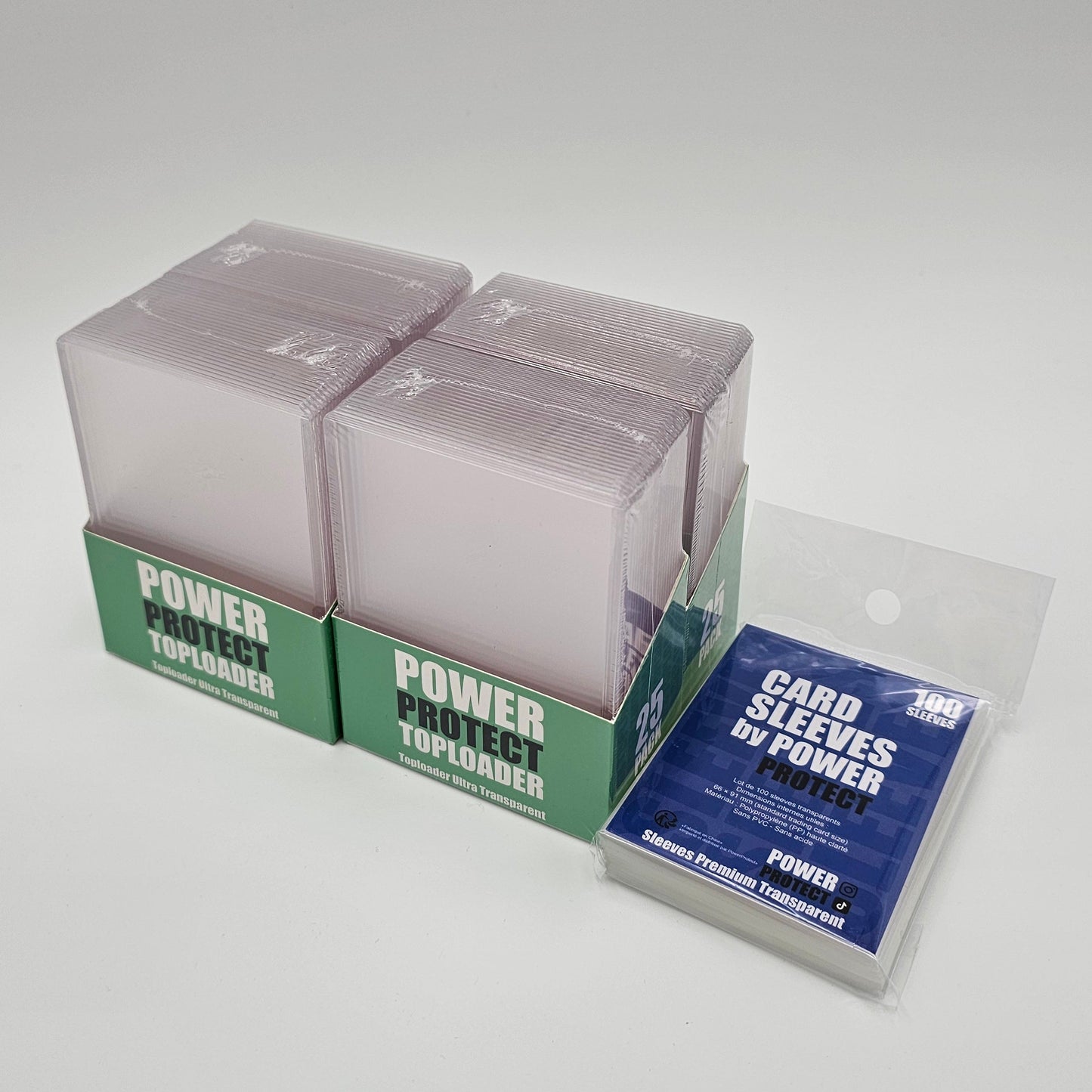 Toploader Premium Ultra Transparent – Lot de 25