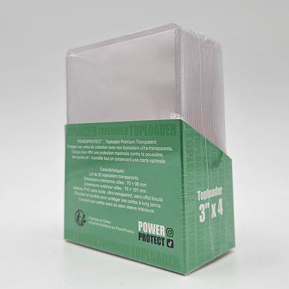 Toploader Premium Ultra Transparent – Lot de 25