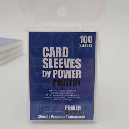 Sleeves Premium Transparent – 100 unités